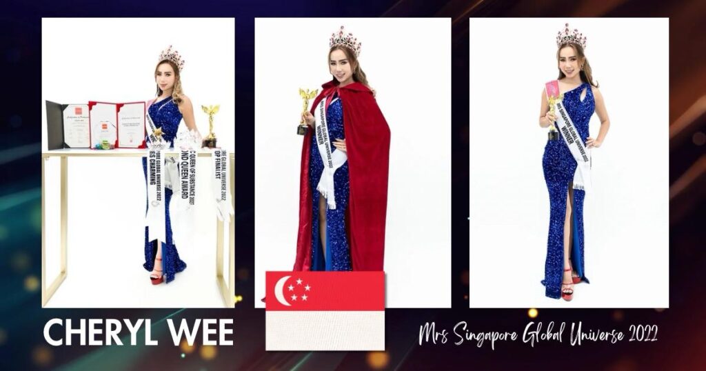 Mrs Singapore Global Universe 2022 – Cheryl Wee