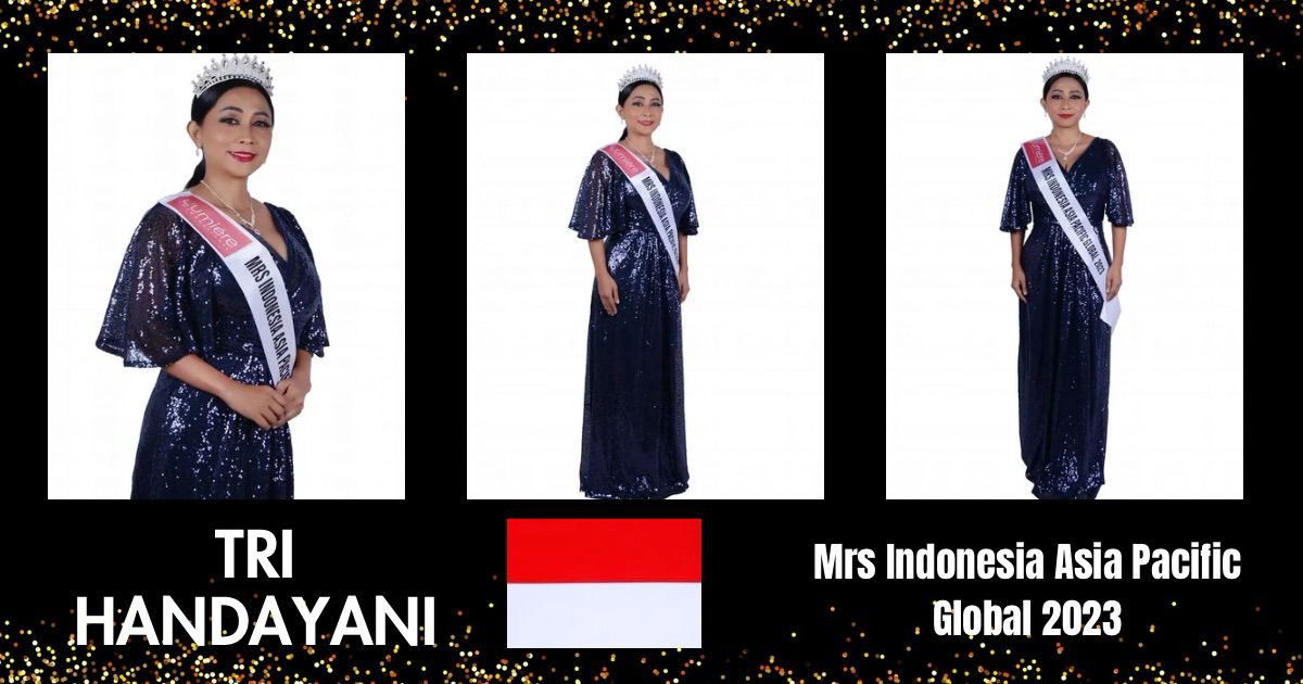 MRS INDONESIA ASIA PACIFIC GLOBAL 2023 TRI HANDAYANI