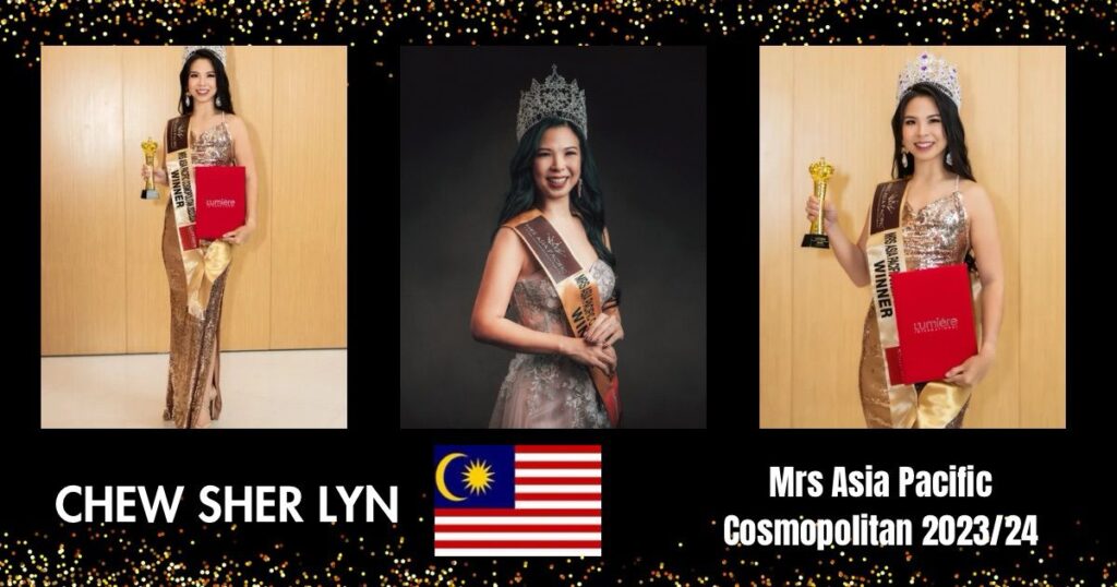 MRS ASIA PACIFIC COSMOPOLITAN 2023/24 – CHEW SHER LYN